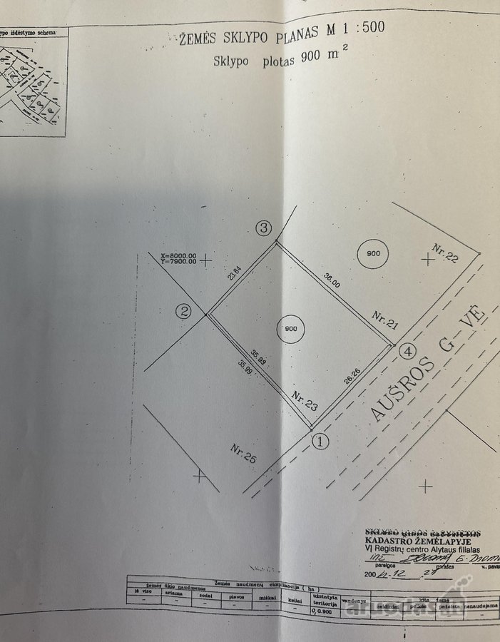 Parduodamas sklypas Aušros g. 23 (9a), - nuotraukos Nr. 4