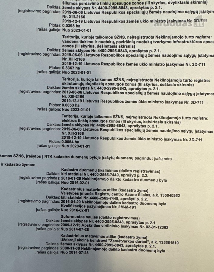 Parduodamas Kitos naudojimo paskirties žemės - nuotraukos Nr. 12