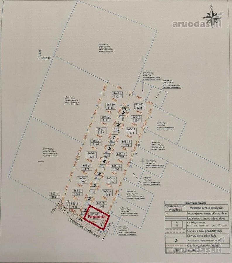 Parduodami 19 sklypų gyvenamųjų namų statybai - nuotraukos Nr. 2