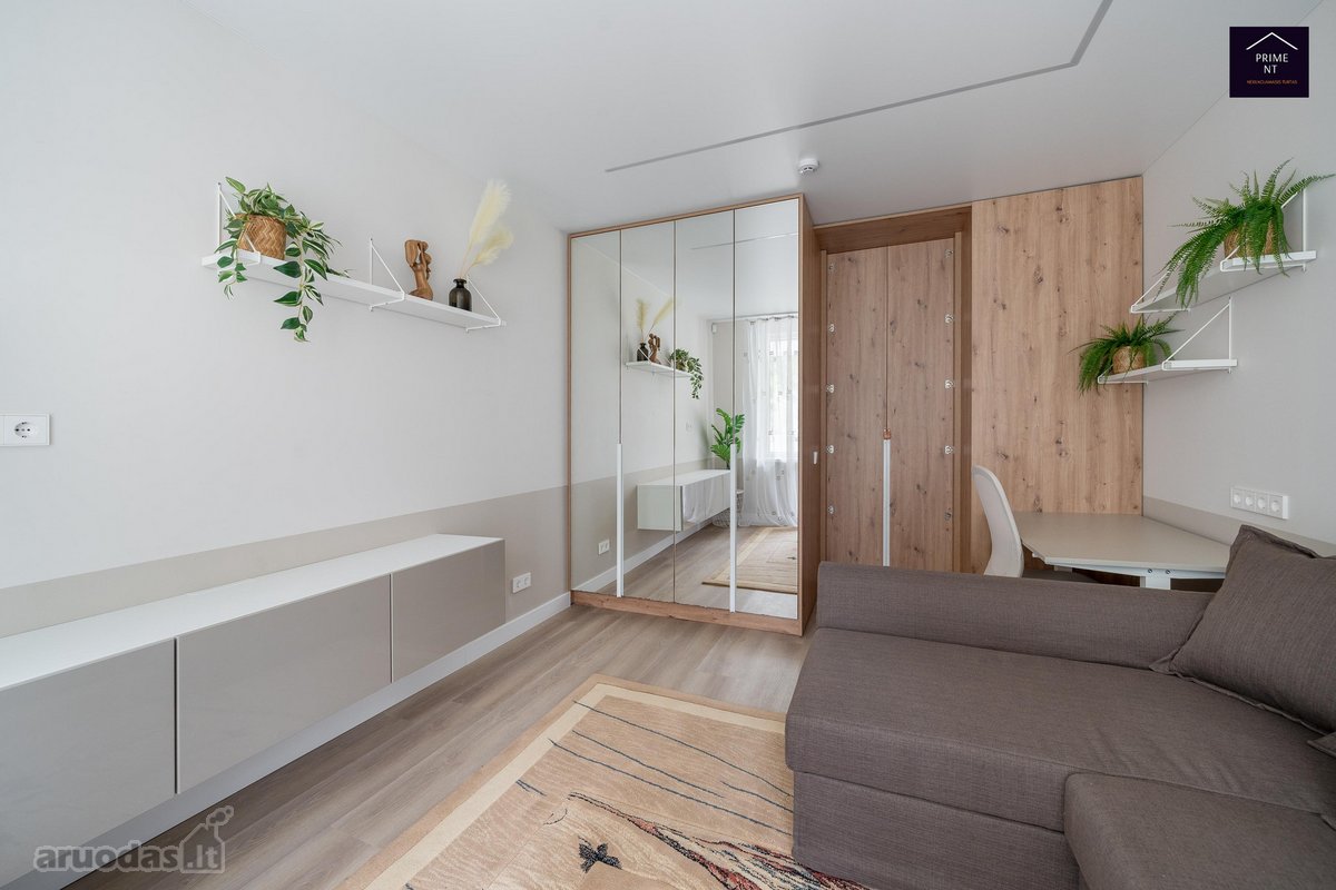 Nuomojamas 2 kambarių moderniai įrengtas, - nuotraukos Nr. 13