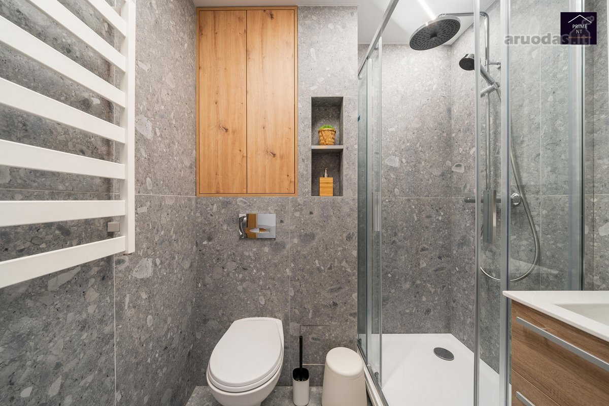 Nuomojamas 2 kambarių moderniai įrengtas, - nuotraukos Nr. 18