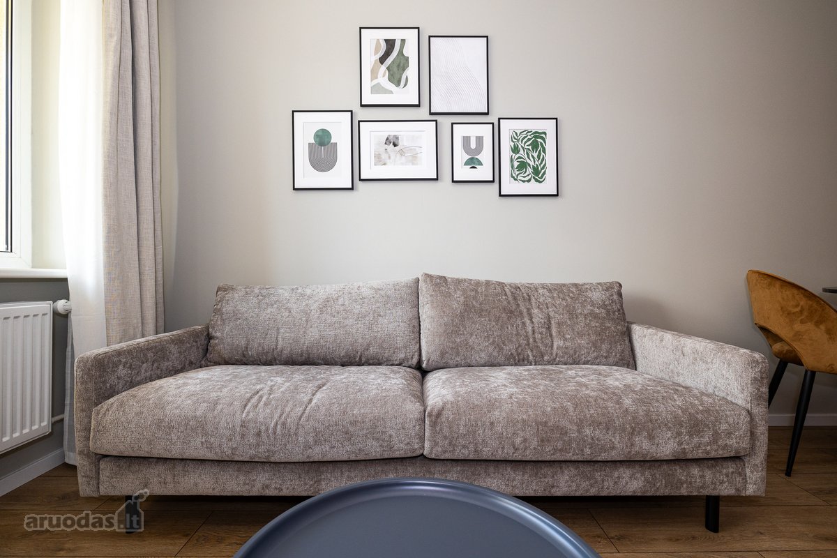 Nuomojamas naujai įrengtas 3 kambarių butas - nuotraukos Nr. 15