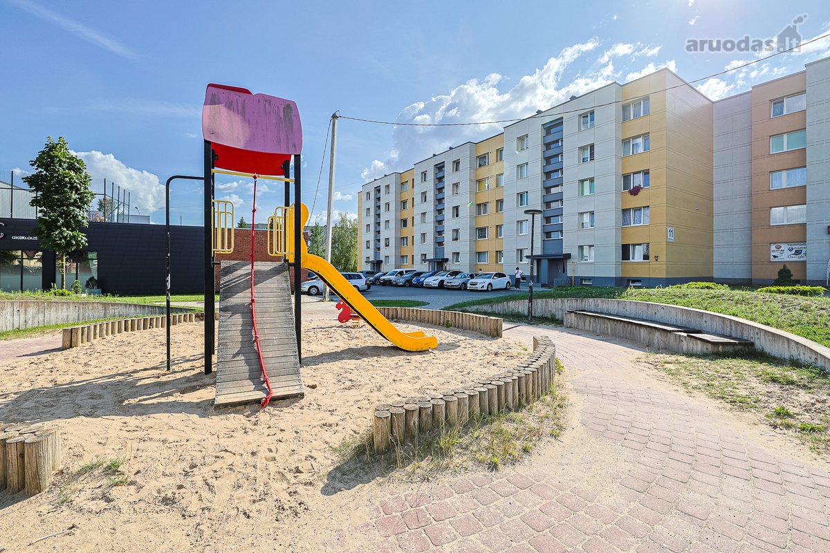 Nuomojamas naujai įrengtas 3 kambarių butas - nuotraukos Nr. 35