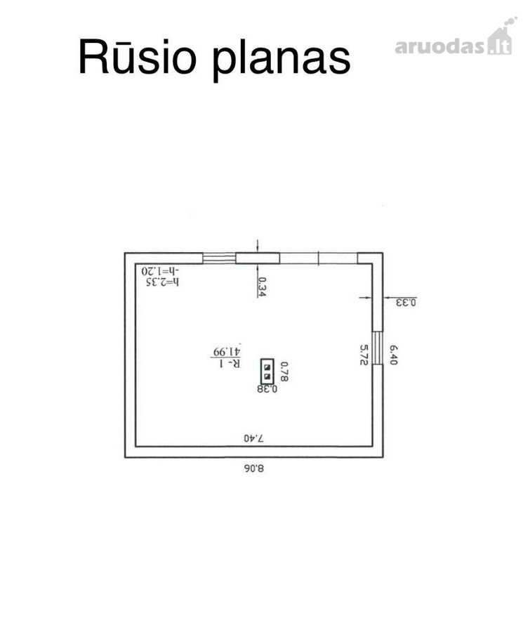 Parduodamas 6 a. sodo sklypas su nebaigtu - nuotraukos Nr. 4
