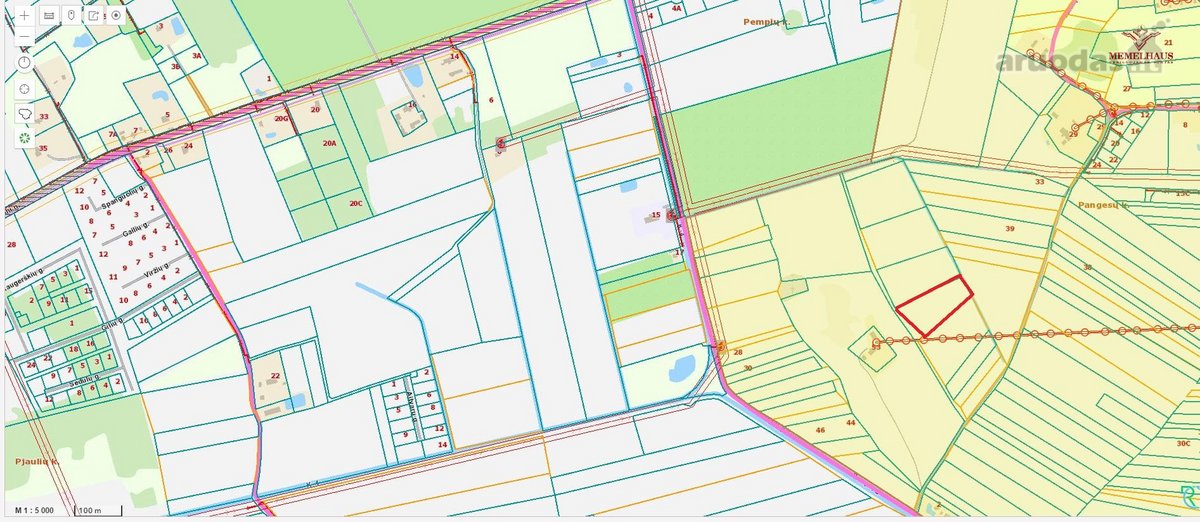 ? Erdvus 90 Arų Sklypas Pangesuose – Ramybė, - nuotraukos Nr. 4