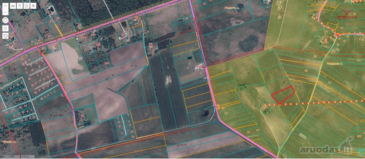 ? Erdvus 90 Arų Sklypas Pangesuose – Ramybė, - nuotraukos Nr. 2