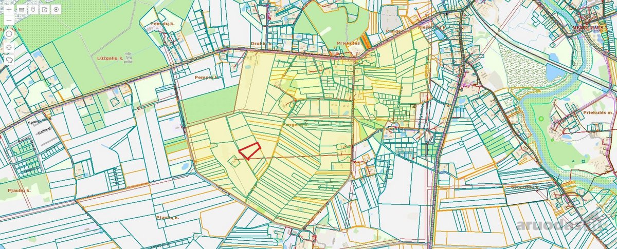 ? Erdvus 90 Arų Sklypas Pangesuose – Ramybė, - nuotraukos Nr. 3