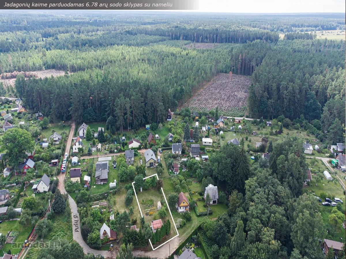 Miškų apsuptyje, parduodamas sodas su - Skelbiu.lt