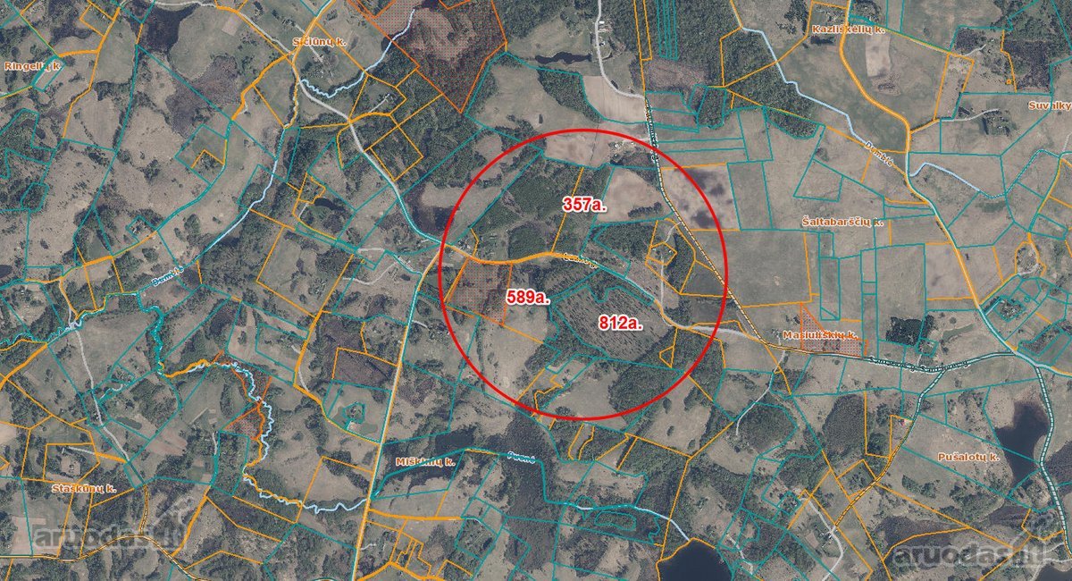 Parduodamas žemės ūkio paskirties 3,57ha - nuotraukos Nr. 2