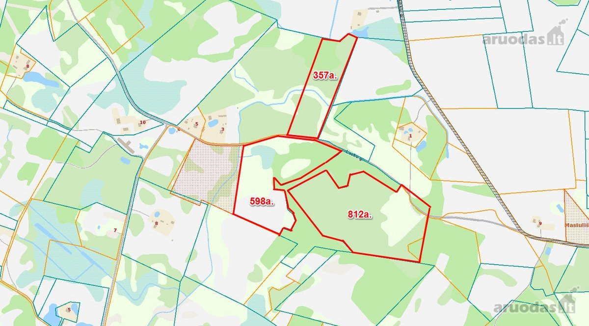 Parduodami žemės ūkio paskirties 3,57ha8,12ha - nuotraukos Nr. 2