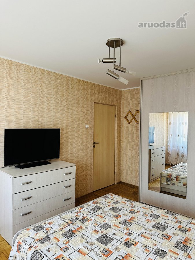 Išnuomojamas gerai įrengtas 2 kambarių butas - nuotraukos Nr. 7