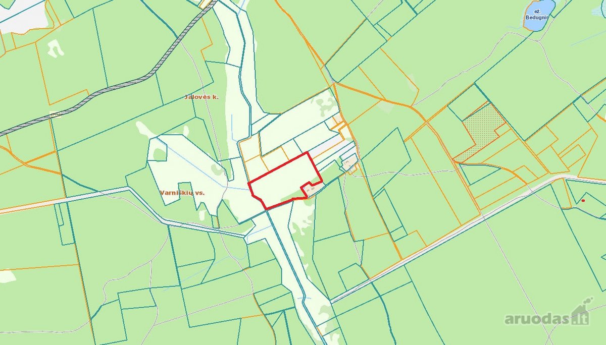 Parduodamas sklypas Jalovės k., Rūdiškių sen.
