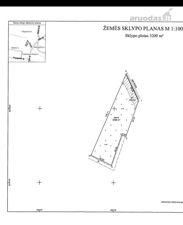 Parduodamas žemės ūkio paskirties sklypas 32 - nuotraukos Nr. 2