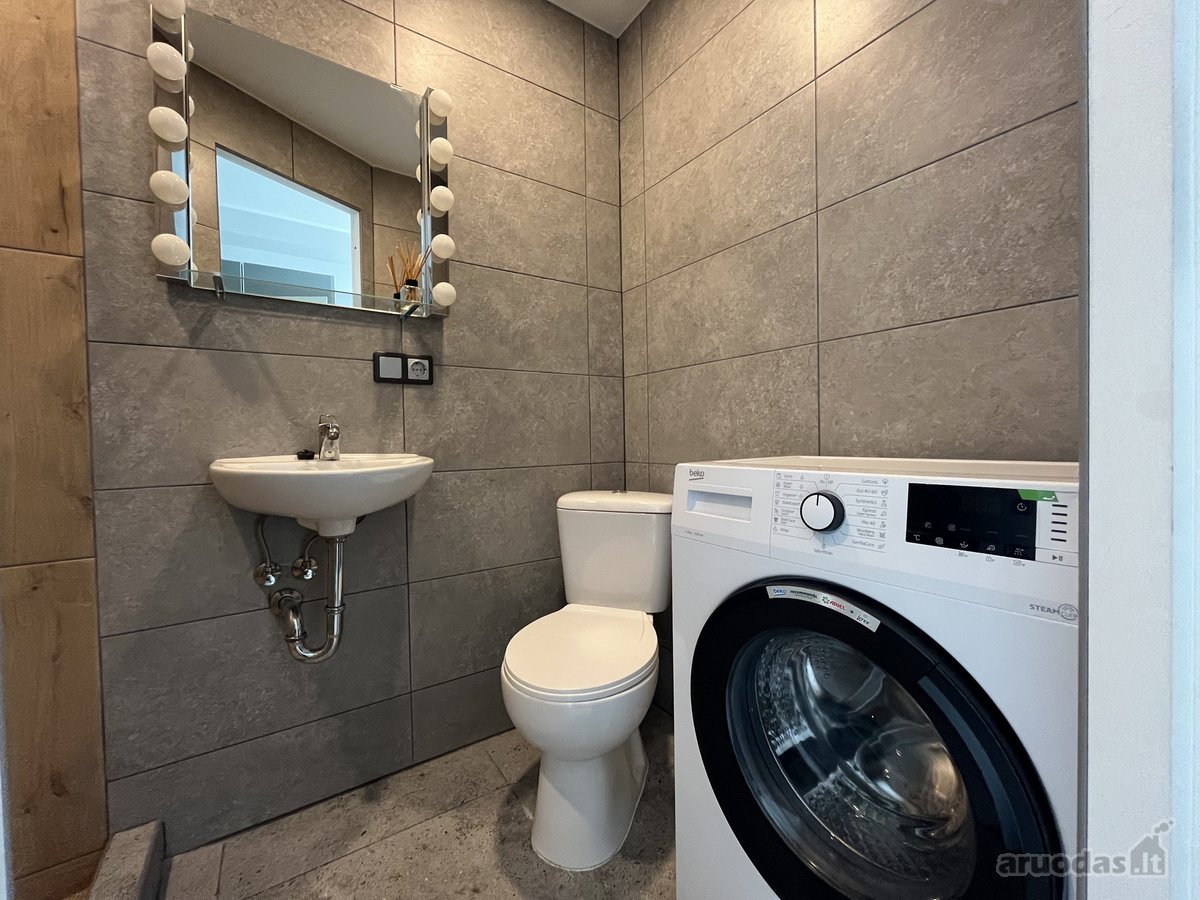 Išnuomojamas butas/studija su baldais ir - nuotraukos Nr. 10