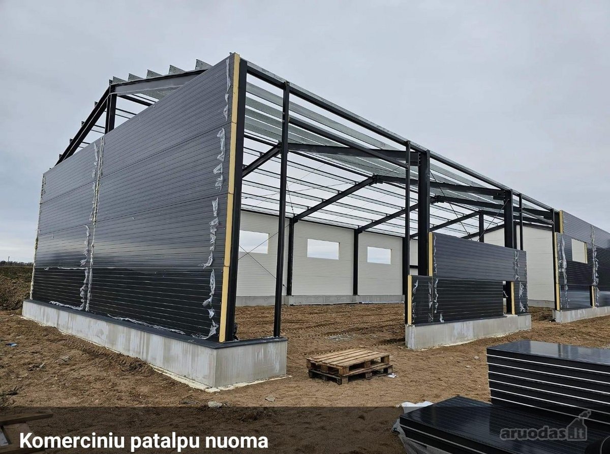 Parduodami naujai statomi angarai, - nuotraukos Nr. 5
