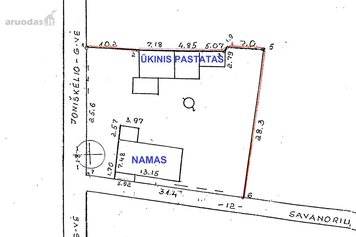 Namas Pušaloto mstl. centre - nuotraukos Nr. 28
