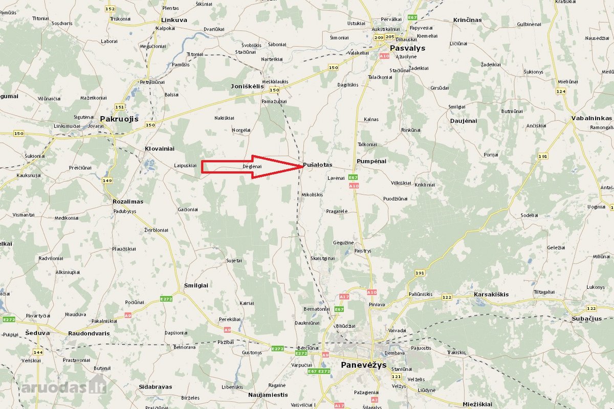 Namas Pušaloto mstl. centre - nuotraukos Nr. 32