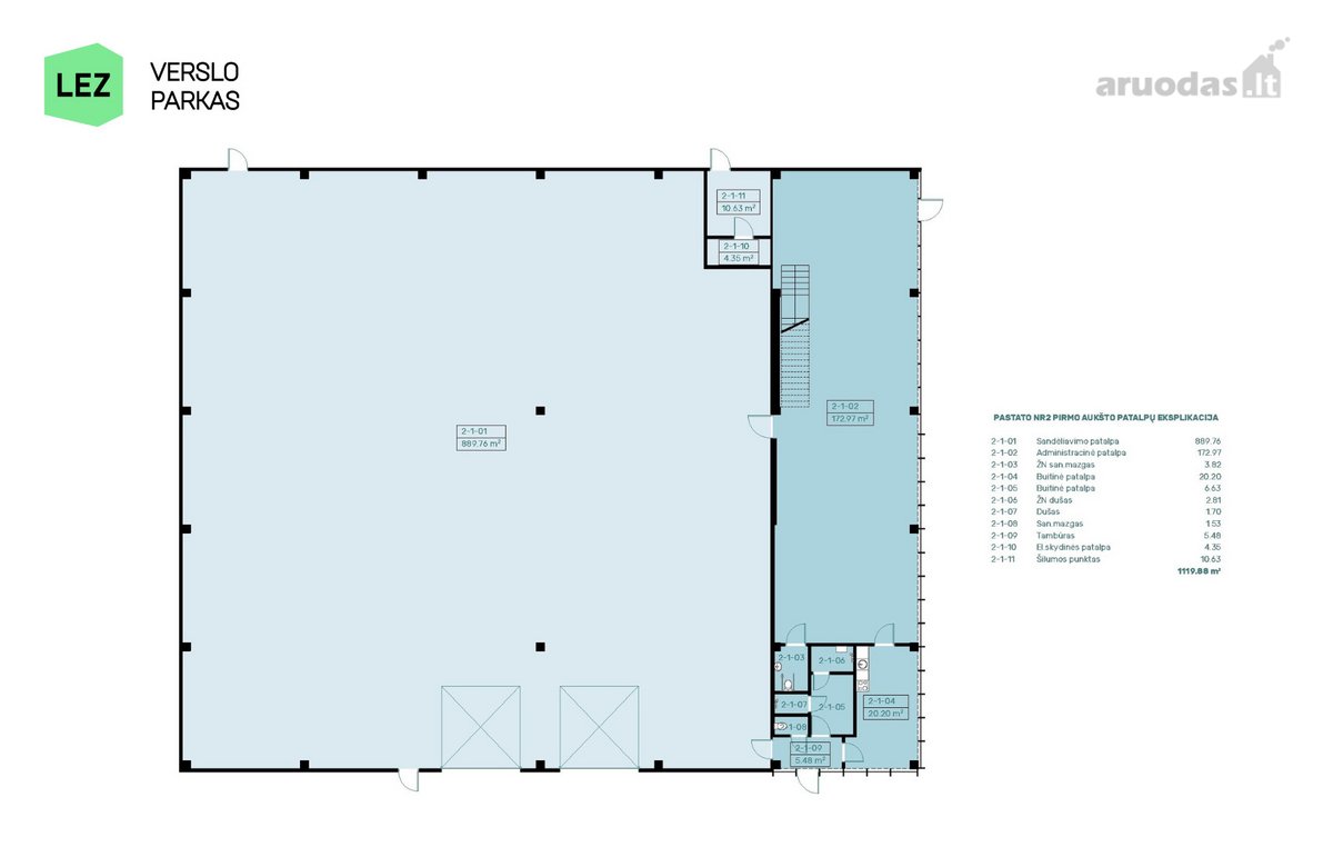 Parduodami atskiri pastatai ir „stock-office“ - nuotraukos Nr. 20