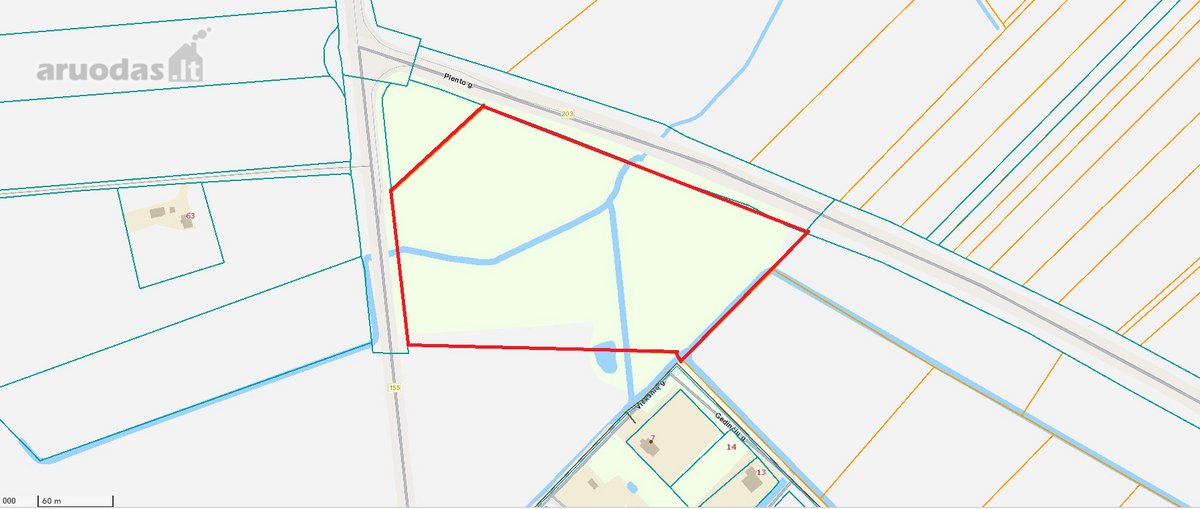 Parduodamas 4,4 ha žemes Kuršėnų m. Šiaulių r - nuotraukos Nr. 5