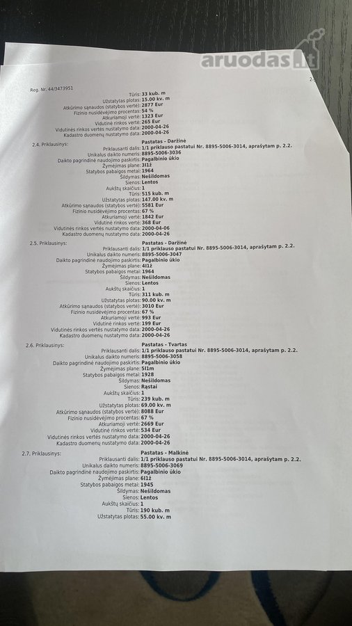 Yra galimybę nusipirkti šalia sodybos 3,4 ha - nuotraukos Nr. 9