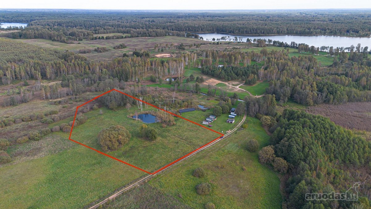 Parduodamas 1,41 ha žemės sklypas Asvejos