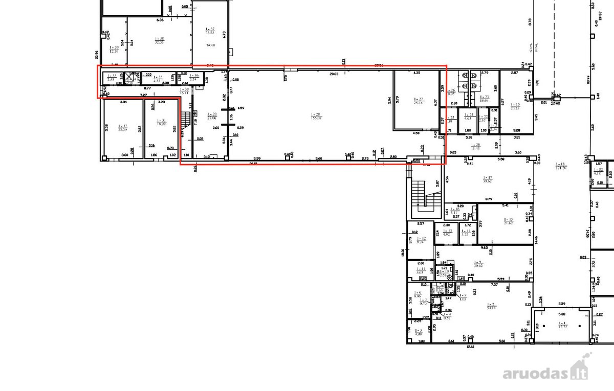 Nuomojamos restorano patalpos prekybos centre - nuotraukos Nr. 9