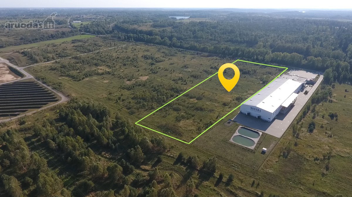 Parduodamas 2,72ha sklypas Sausių k.