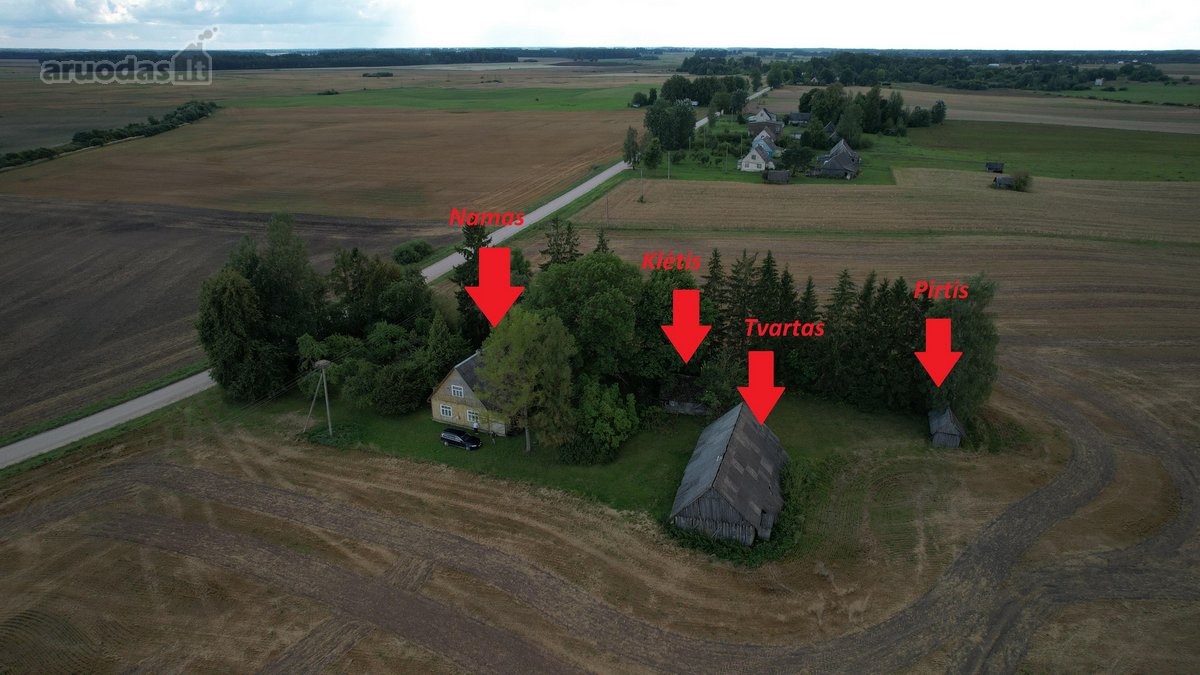 Parduodama Sodyba–vienkiemis Su 30 Arų Sklypu