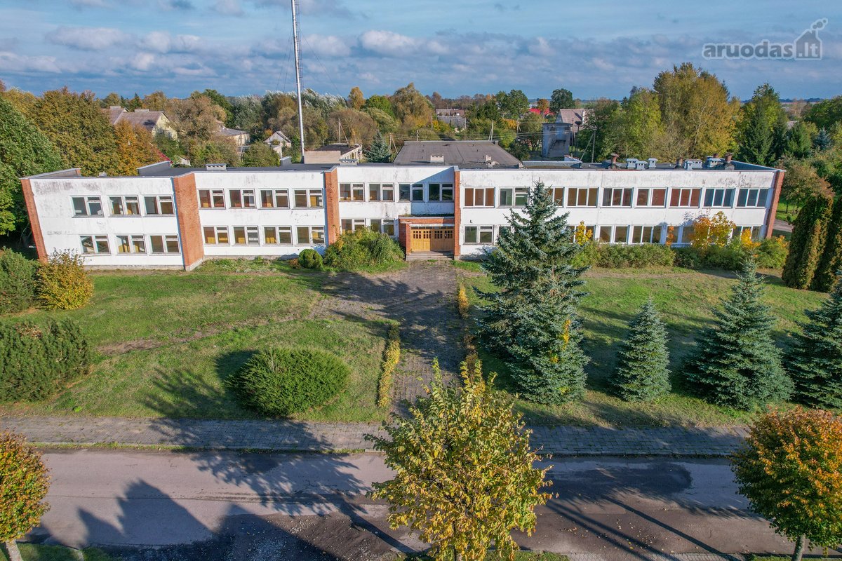 Parduodama buvusi mokykla, esanti Laižuvos