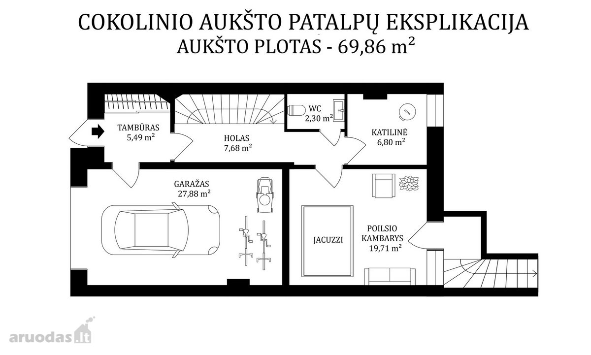 Komfortiškas miesto namas - nuotraukos Nr. 21