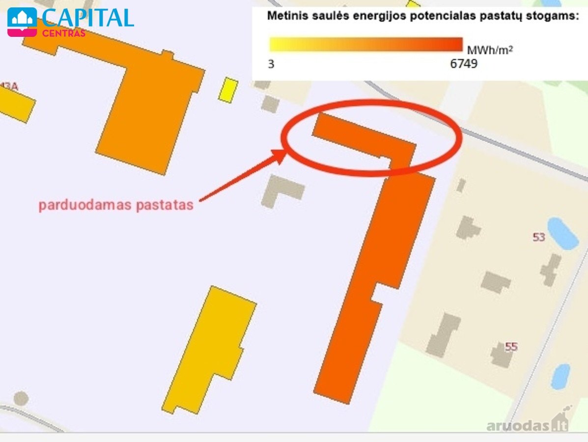 Parduodamos neįrengtas keturių aukštų - nuotraukos Nr. 5
