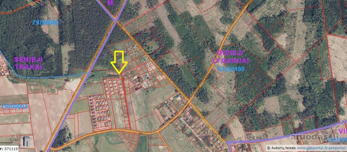 Parduodamas sklypas Užubrasčio k., Vilniaus - nuotraukos Nr. 2