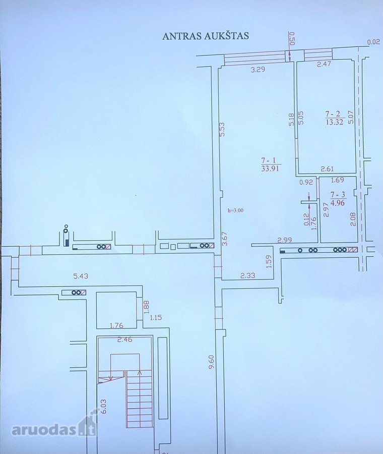 Naujai pastatytame name parduodamas 52,19 kv - Skelbiu.lt