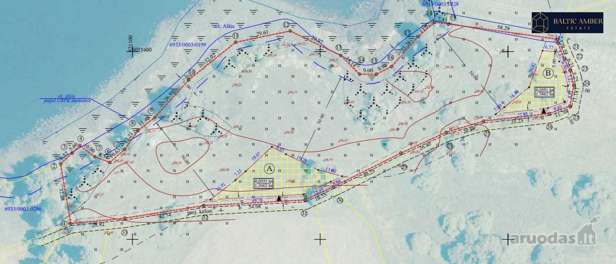 Parduodamas 1.5 ha Sklypas Su Ežero Pakrante