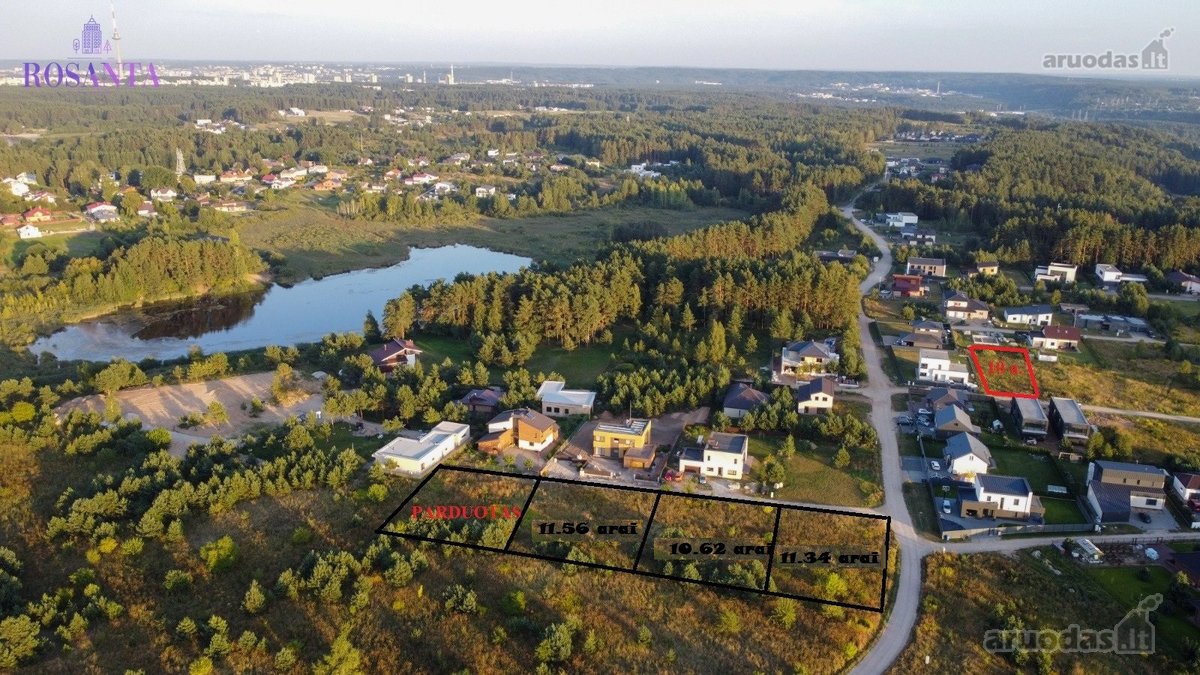 Parduodami namų valdos sklypai Vilniaus r.,
