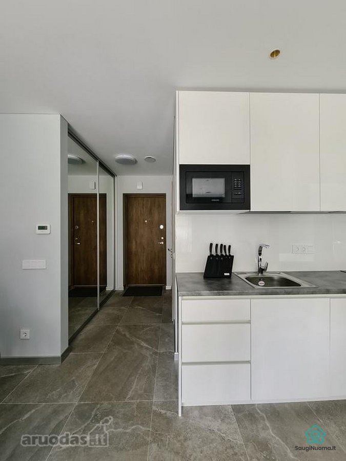 Išnuomojamas modernus, šviesus, 2 kambarių - nuotraukos Nr. 8