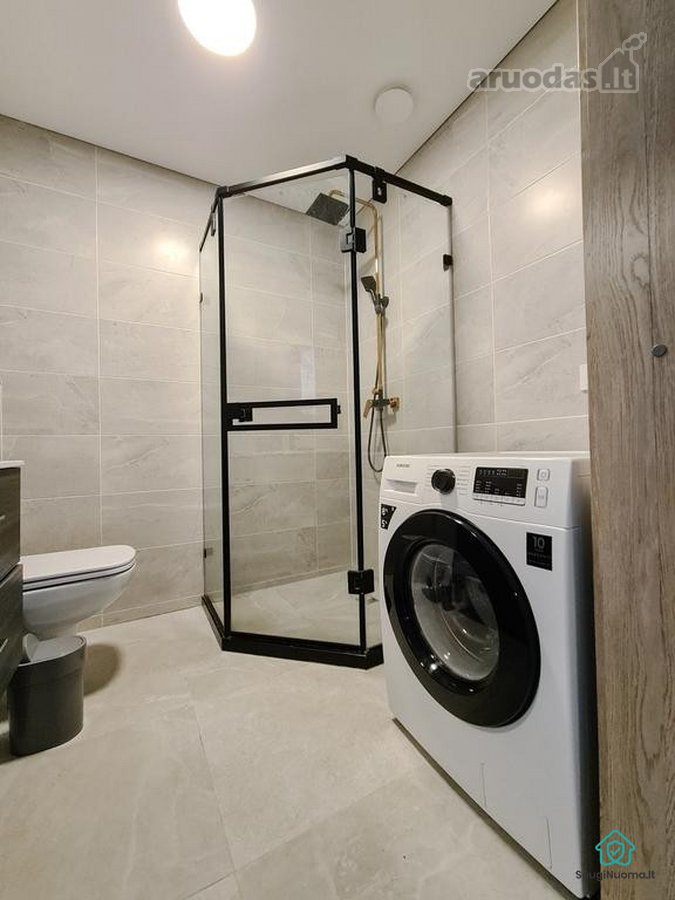 Išnuomojamas modernus, šviesus, 2 kambarių - nuotraukos Nr. 10