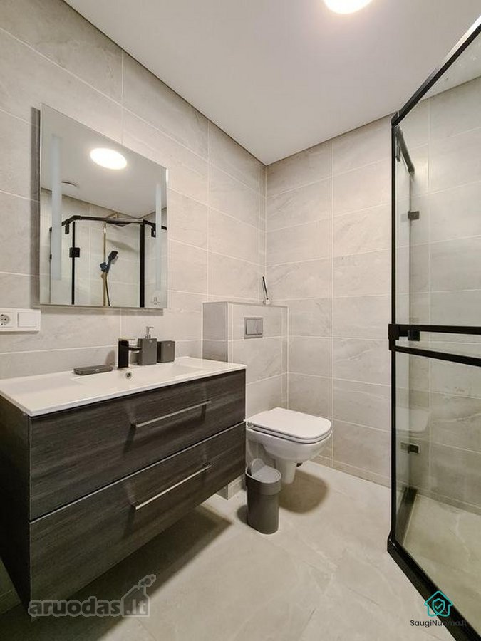 Išnuomojamas modernus, šviesus, 2 kambarių - nuotraukos Nr. 11