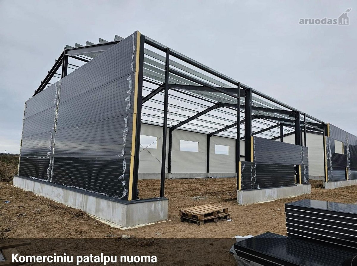 Parduodami naujai statomi angarai, - nuotraukos Nr. 10