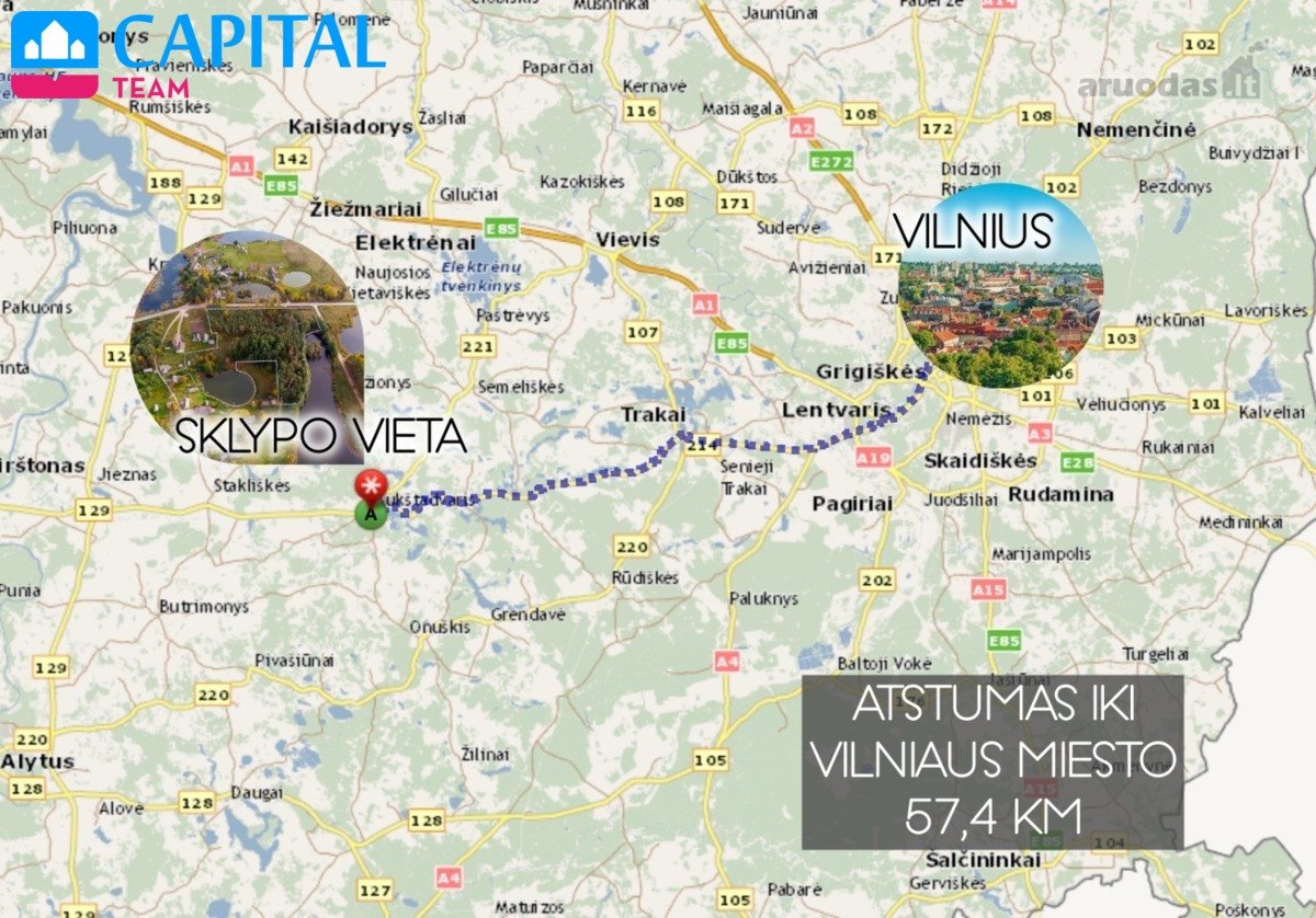 Parduodamas 127 Arų Namų Valdos Žemės Sklypas - nuotraukos Nr. 17
