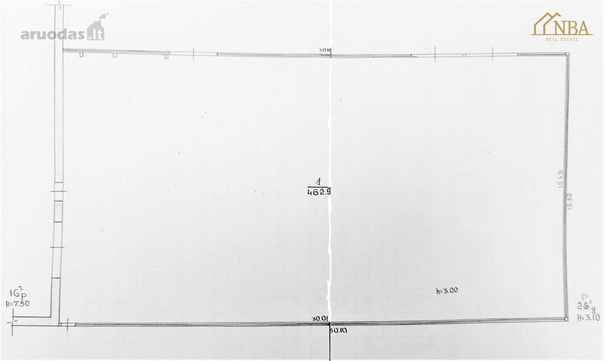 Nuomojamos 987,91 Kv. M Gamybinės Patalpos – - nuotraukos Nr. 24