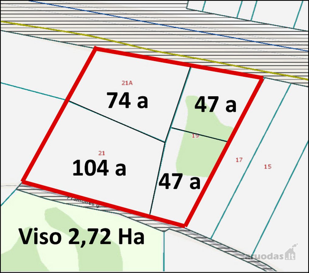 Greta magistralės Vilnius - Kaunas parduodami