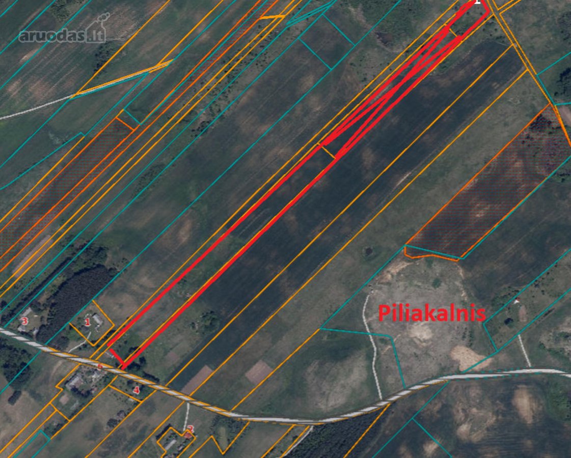 Parduodamas 1,09 ha sklypas Papėčių kaime