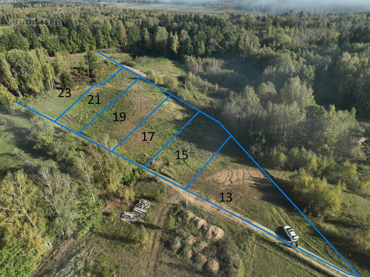 Parduodami 5 namų valdos sklypai po 15arų. - nuotraukos Nr. 13