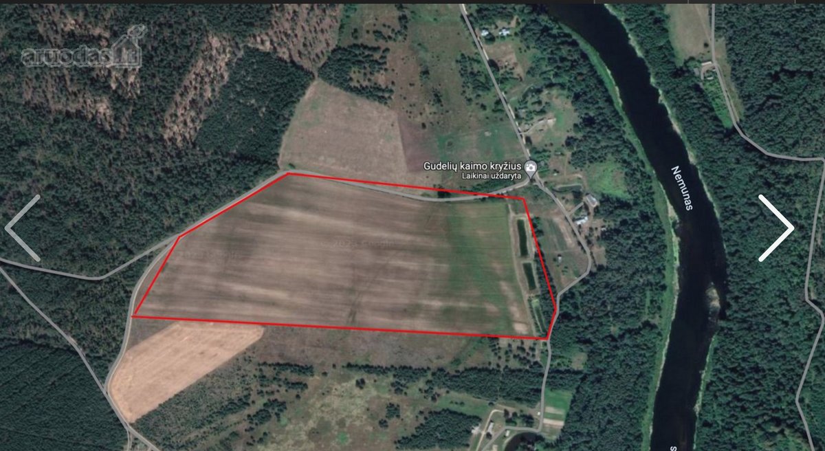 Išnuomojamas unikalus vientisas žemės sklypas
