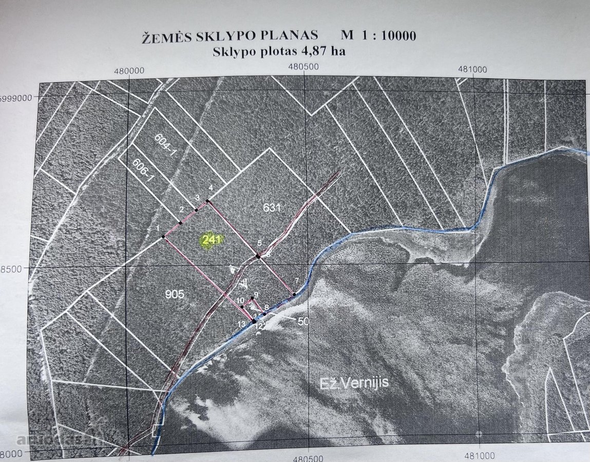 Parduodamas miškų ūkio žemės sklypas Lazdijų - nuotraukos Nr. 2