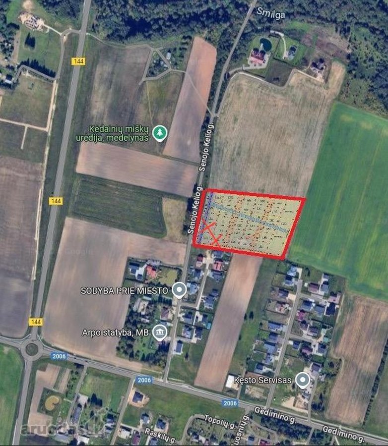 Parduodami sklypai naujai formuojamame 29 - nuotraukos Nr. 2