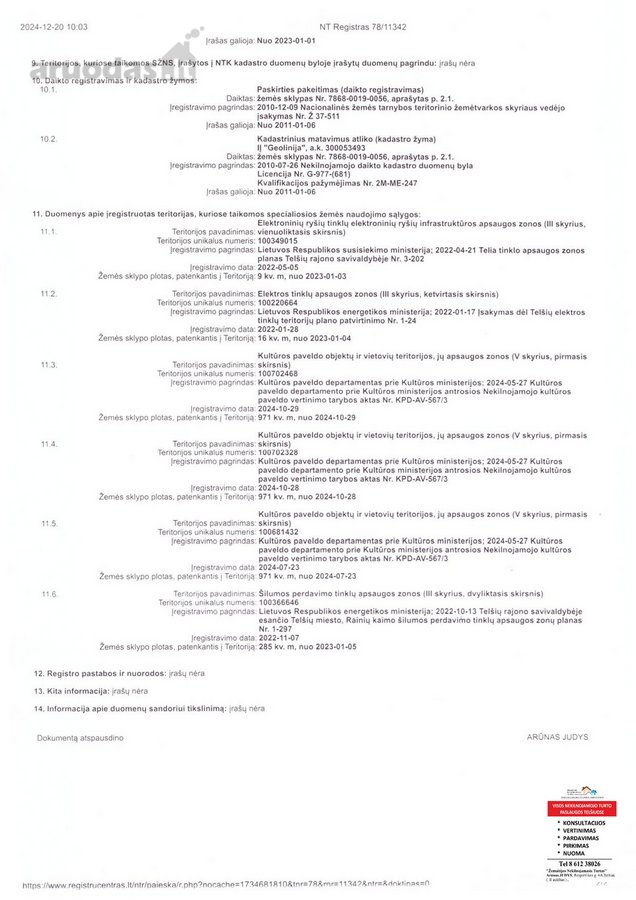 Parduodamas sklypas adresu Respublikos g 71a, - nuotraukos Nr. 9