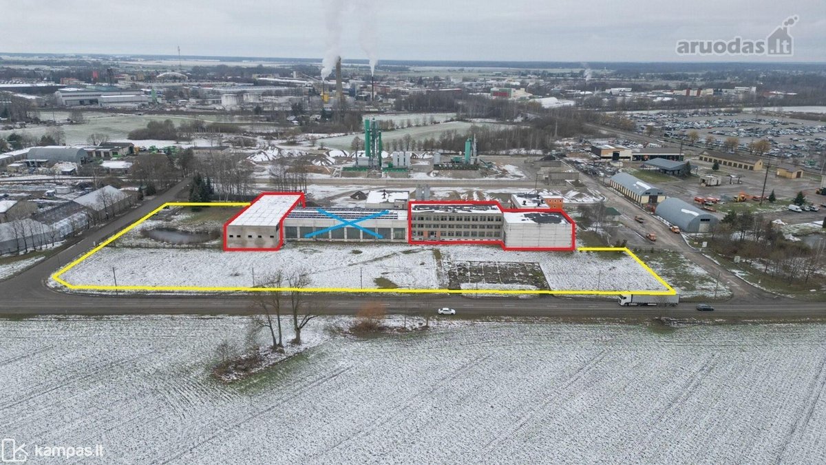 Parduodamas komercines paskirties 3 objektai