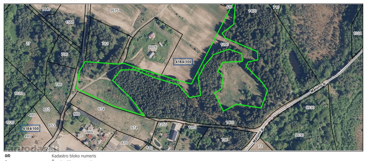 Parduodamas 5,4 ha sklypas, esantis Rastinėnų - nuotraukos Nr. 2